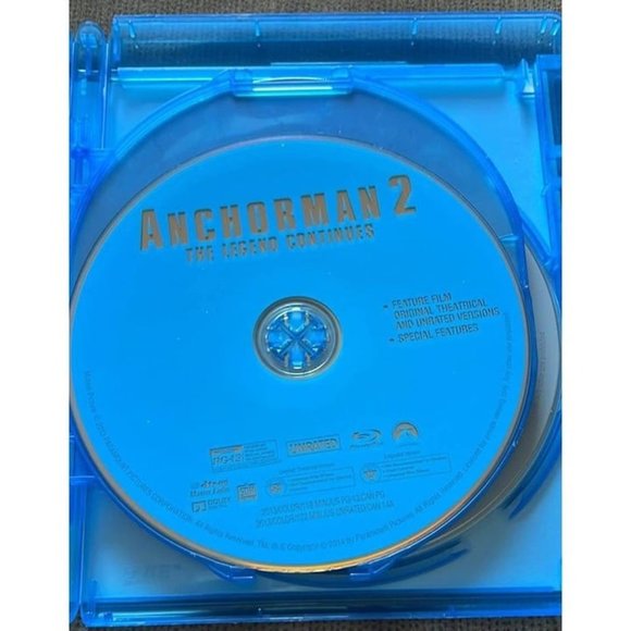 Anchorman 2: The Legend Continues Blu-ray / DVD Rated R Version - No Digital - Picture 3 of 8